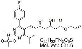 Rosuvastatin Acid Allyl Ester